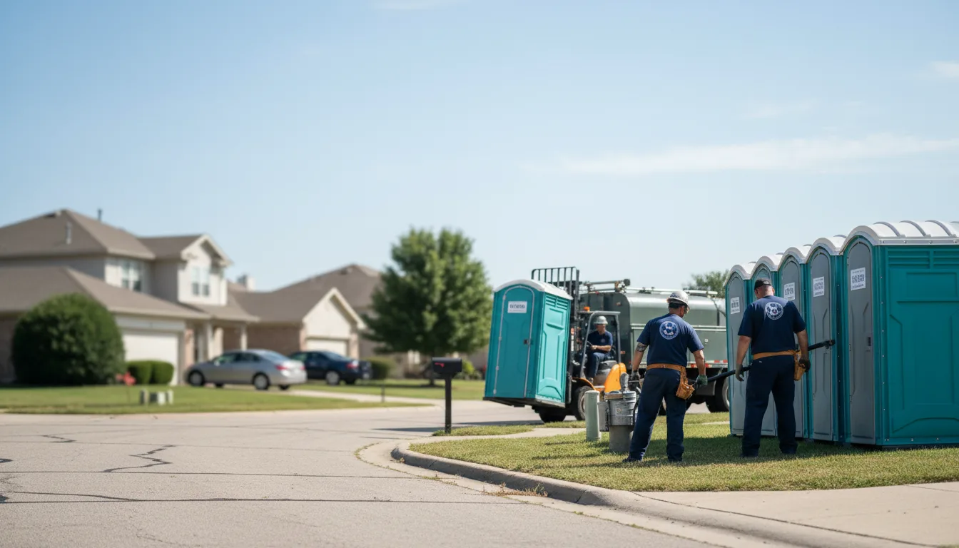 Porta Potty Rental in Prescott, KS near me